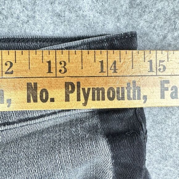 FRAME Denim Le High Skinny Jeans Womens 27 Gray Black Two Tone Side Stripe Slim* - Picture 8 of 13